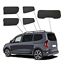 SunClip Sicht- & Sonnenschutz kompatibel mit Renault Grand Kangoo III MPV 2024- & Mercedes T-Klasse Lang 2023- & Nissan Townstar L2 2023- (Langer Radstand)
