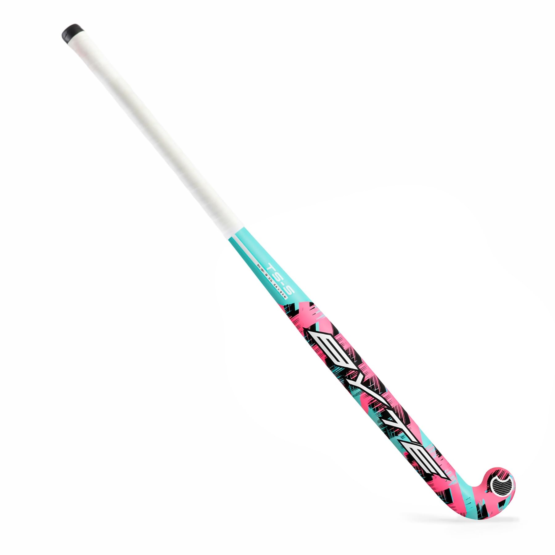 BYTE TS-5 Composite Hockey Stick (Pink/Mint, 36.5'' LIGHT)