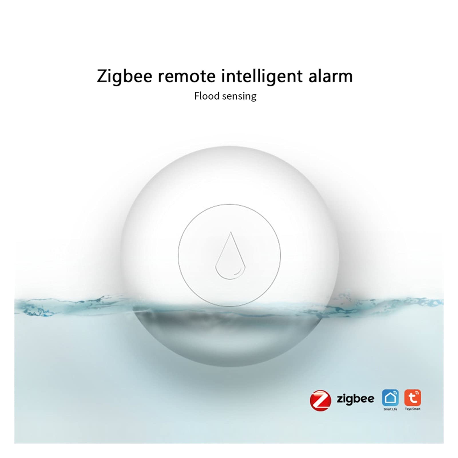 Siłownik liniowy, SMART HOME WODA Czujnik szczelności bezprzewodowej Wykrywacz powodziowy Wykrywanie wycieku Leakage Alert System alarmowy Przepływ wody(1pc)