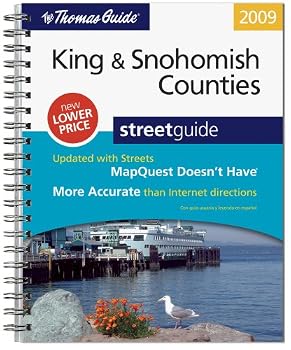 Spiral-bound Snohomish County Street Guide Book