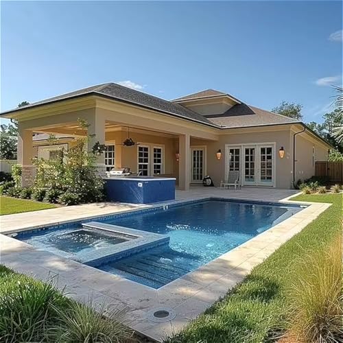 20ft/40ft FRP Prefabricated Fiberglass Outdoor Swimming Pool â€“ Durable, Ready-to-Install Family Pool for Home Use â€“ Container Pool for Water Sports & Relaxation