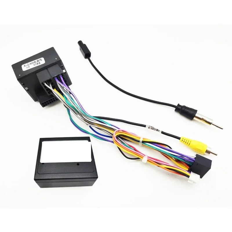 シトロエンC4 CAN BUSアダプター JCAKES Quadlock Wiring Harness CAN BUS Decoder 16 Pin Plug