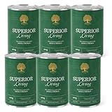 エッセンシャル ドッグフード スーペリアリビング 缶詰 400g×6缶 全犬種 全年齢 グレインフリー （香料・着色料不使用） ダック・チキン ウェット フード 【ESSENTIAL FOODS】 6EIKS