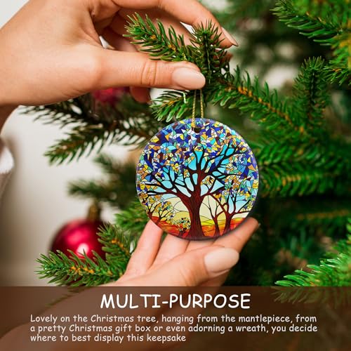 GGEB Tree of Life Ornament,Christmas Ornaments,Tree of Life Christmas Decoration,Holiday Decorations Present Idea,Tree of Life Ornaments for Christmas Tree,Heirloom Keepsake,Tree of Life Gifts Ideas.