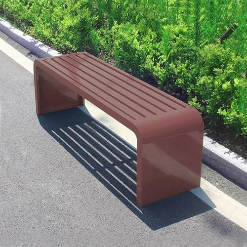Banc de jardin extérieur anticorrosion pour terrasse et pelouse