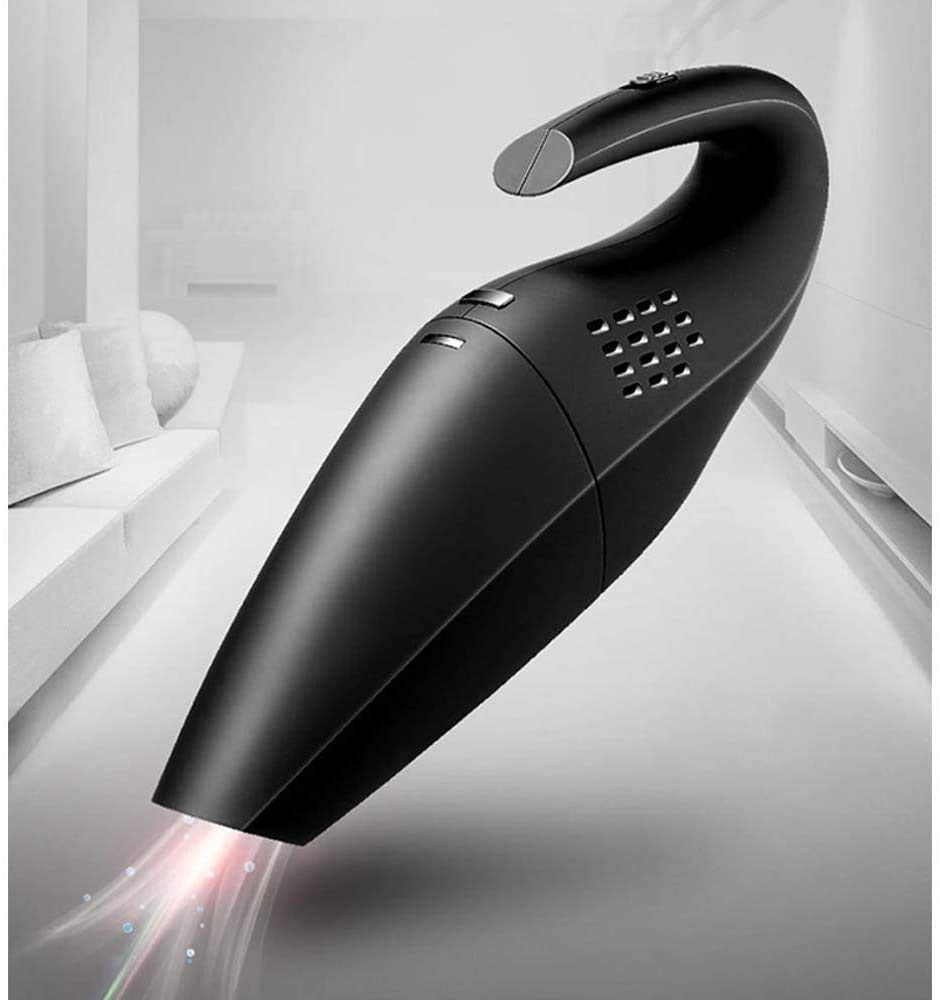 Vacío de mano sin cable, vacío a mano con succión potente, aspiradora portátil (mojada y seca para el cabello de mascotas, polvo, grava, limpieza del hogar, para el automóvil para el hogar, carga