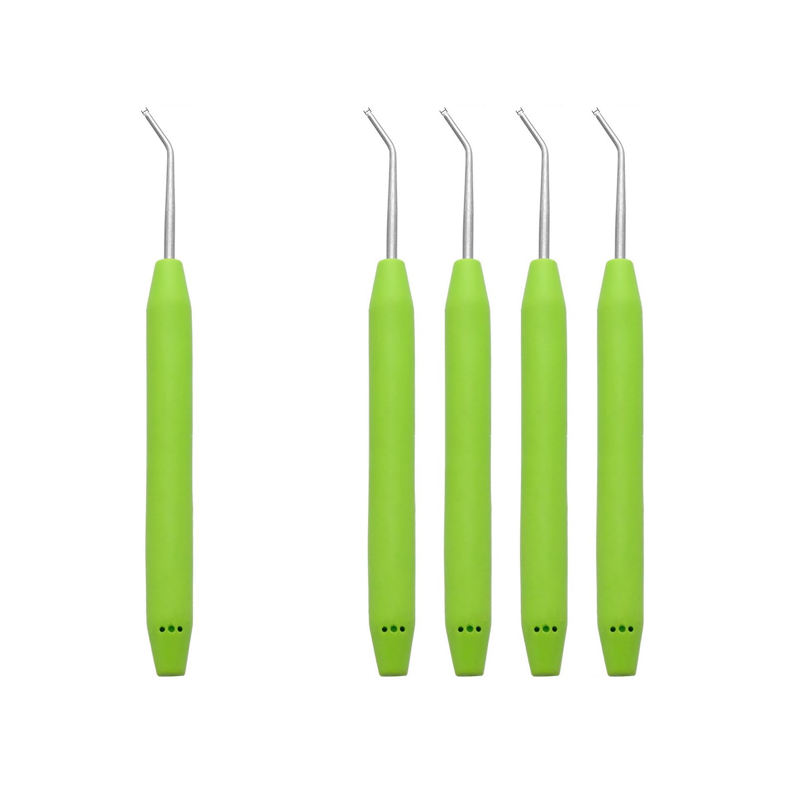 5 Pcs/Set Crochet Knitting Loomed Hooks with Ergonomical Handle Crochet Hooks Knitting Accessories for Craft Enthusiasts