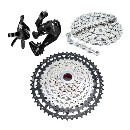 Bibike 10 Speed MTB Groupset 10-50T Cassette...