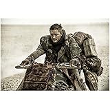 Mad Max: Fury Road 8x10 Photo Tom Hardy on Overloaded Motorcycle kn