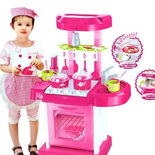 Buy Portable Kitchen Set With Light And Sound with Carry Case Online at Low Prices in India