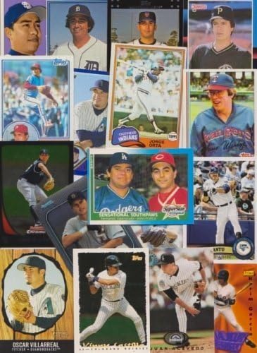 Baseball Cards / 100 Different Baseball Players from Mexico