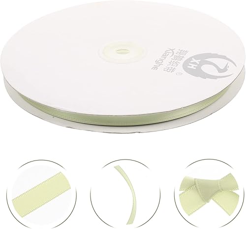 Miniatura 9 de VILLCASE 8 rollos de correas de poliéster, decoración de Navidad, decoración de pastel de flores, decoración para el cabello, cinta decorativa de