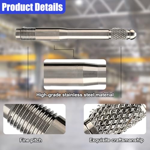 Image of ZIMISI M14X1.5 Car Wheel Alignment Pin, Stainless Steel Wheel Alignment Tool, Tire Mounting Tools, Wheel Hanger Balancing and Guide Tool, Car Tire Rim Stud Pilot Pin for Most Cars (Silver)