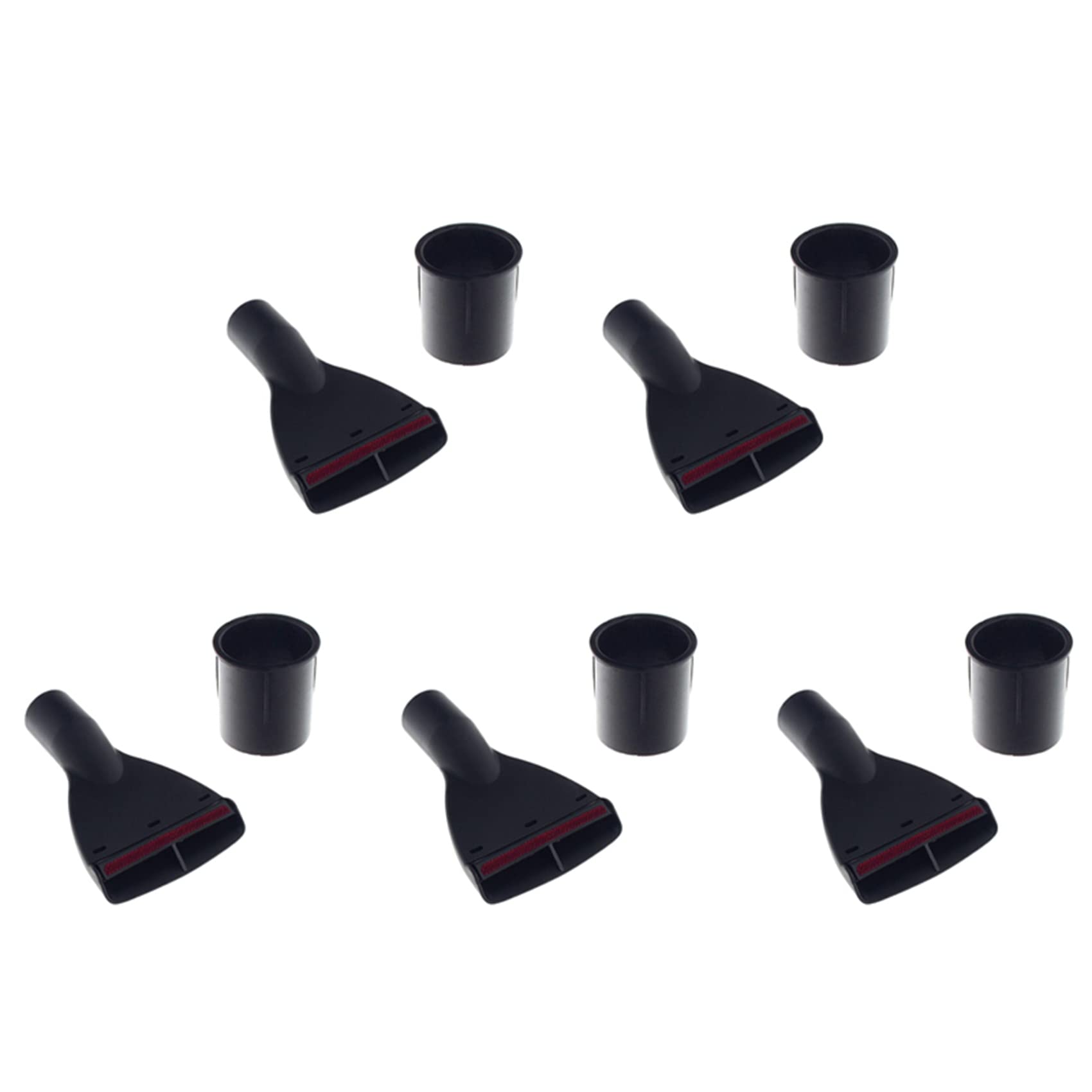 Hndhbfgrt 5X Universal Suction Tips Nozzle Vacuum Cleaner 32/35mm Carpet Floor Nozzle Brush Adapter Swivel Head
