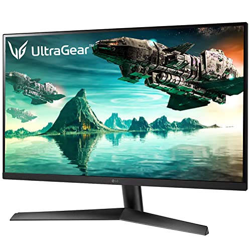 Image of LG Ultragear IPS Gaming Monitor 68.58 cm (27 Inch), FHD, 1920 x 1080, 1ms, 144Hz, NVIDIA G-SYNC Compatible, AMD FreeSync Premium, HDR 10, sRGB 99% (Typ.), DP, HDMI, Headphone Out, 27GN60R
