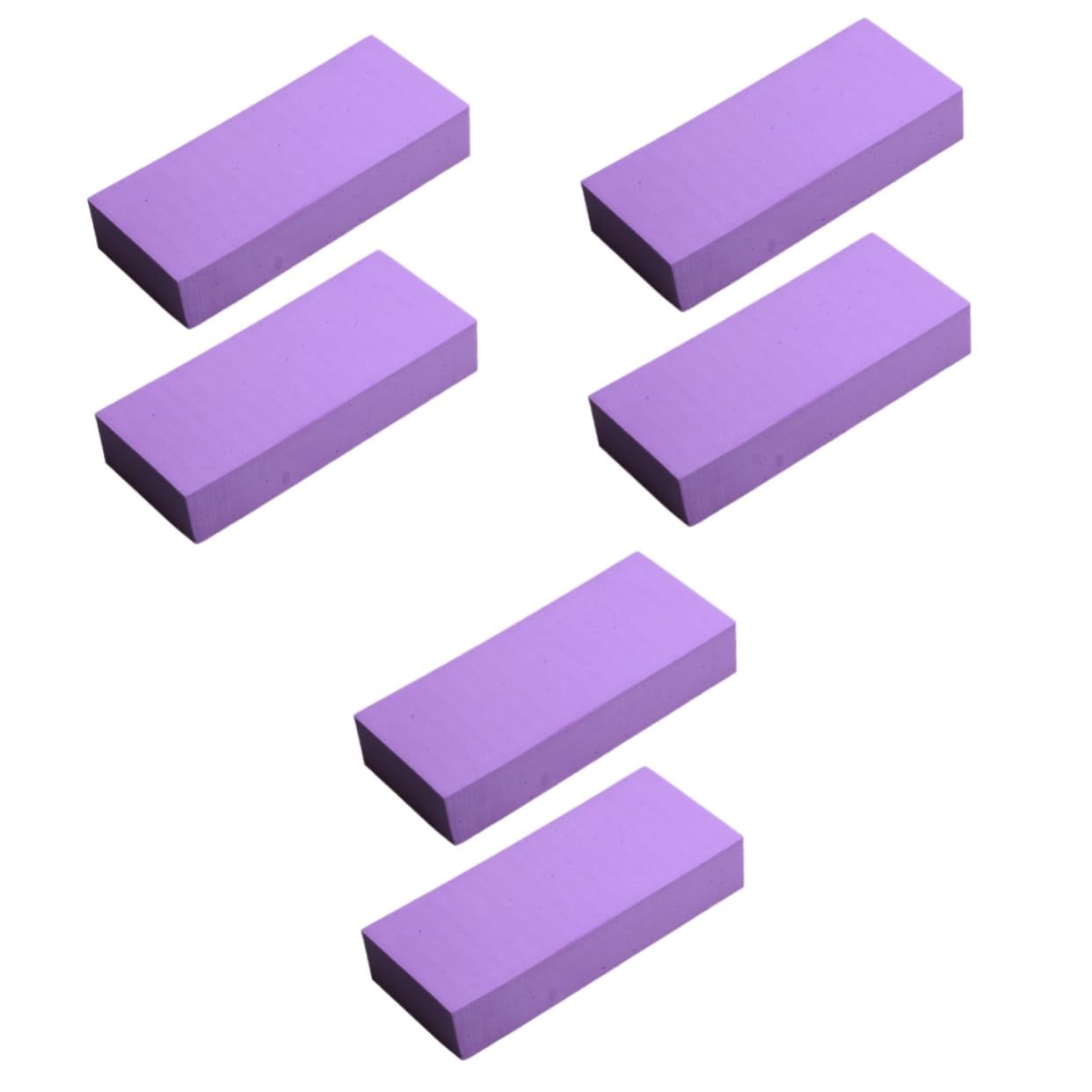 PACKOVE 3 Sätze Autowaschschwamm Schwämme Auto-schrubbschwamm Nass Spender Großer Schwamm Eimer Reinigungsschwamm Autoschwamm Autowaschbürste PVA-Schwamm Fensterputzer Violet 2 Stück * 3