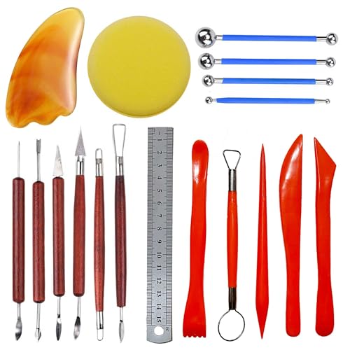 Langqun 760627598846 Clay Sculpting Tools Kit cover