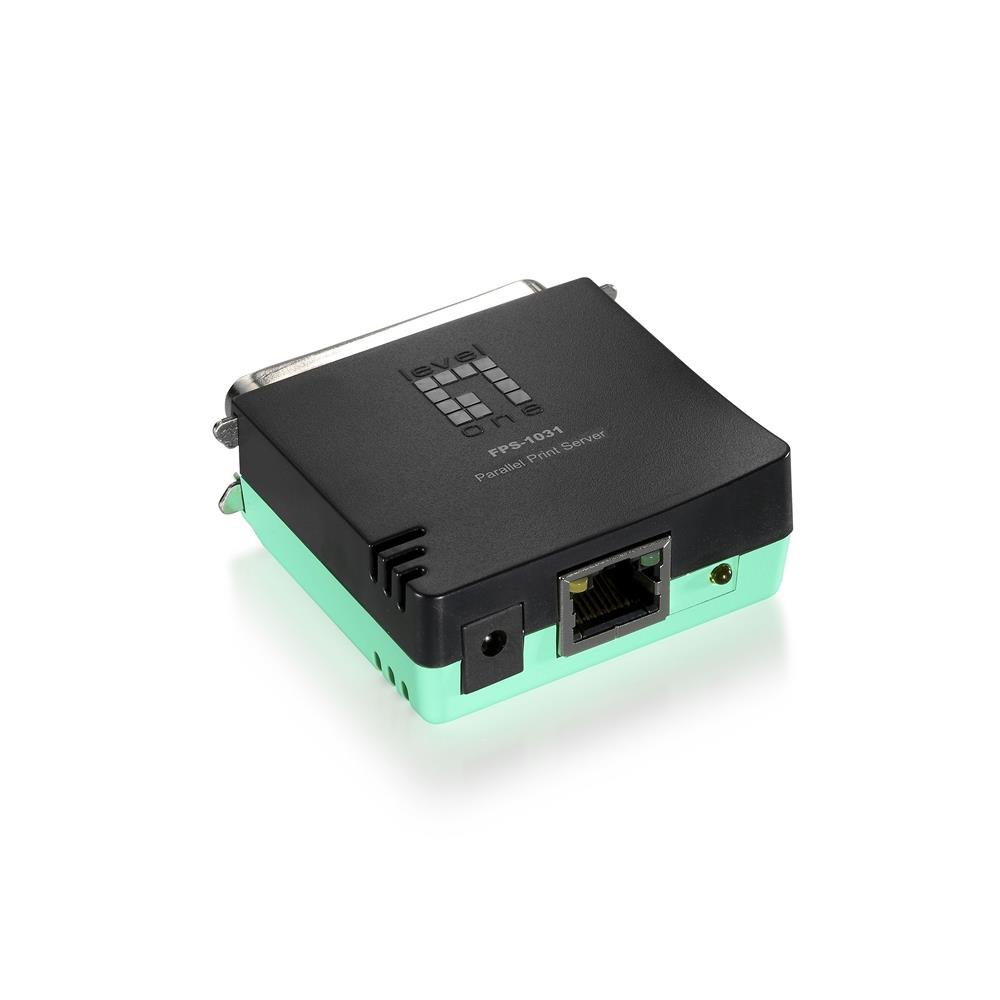 LevelOne One FPS-1031 1-Parallel Port Printer Server 501031