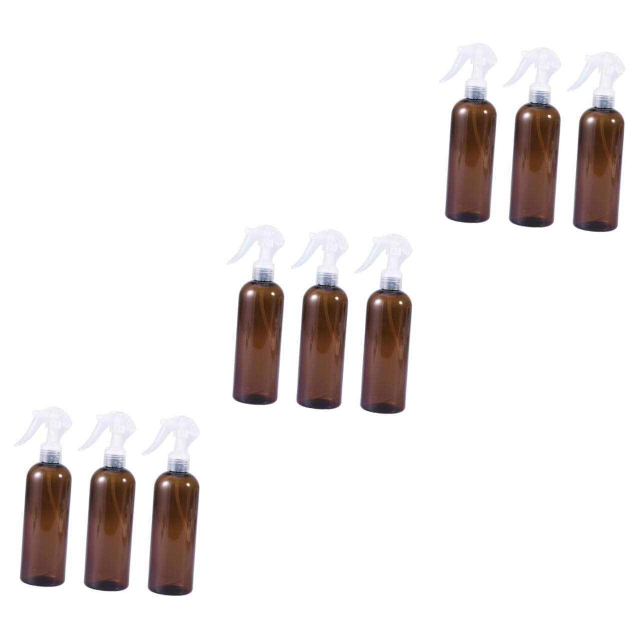 Baluue 3er-set Friseur-sprühflaschen 300 Ml Kunststoff Nachfüllbar Wassersprüher Auslaufsicher Leicht Einfach Zu Verwenden Für Haarstyling Halt 3 Stück X 3