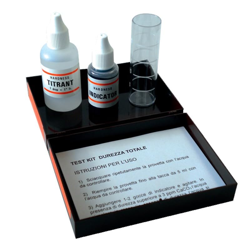 Kit di analisi della durezza dell'acqua Titrant ad alta precisione