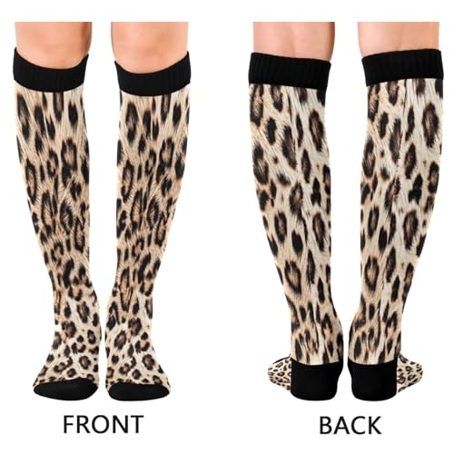 Image of Compression Socks for Men Women Colorful Knee High Socks Support for Athletic Sport Running Hiking Fitness