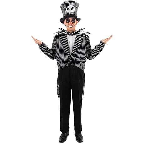 elope Spooktacular Jack Top Hat - Standard Size | Perfect for Adult Halloween Adventures!