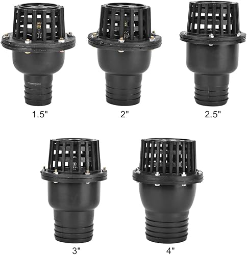 Miniatura 8 de ViaGasaFamido Válvula de pie Bomba de agua Bomba de válvula inferior Válvula de retención Bomba de pozo de PVC Válvula de pie Accesorios de bomba de