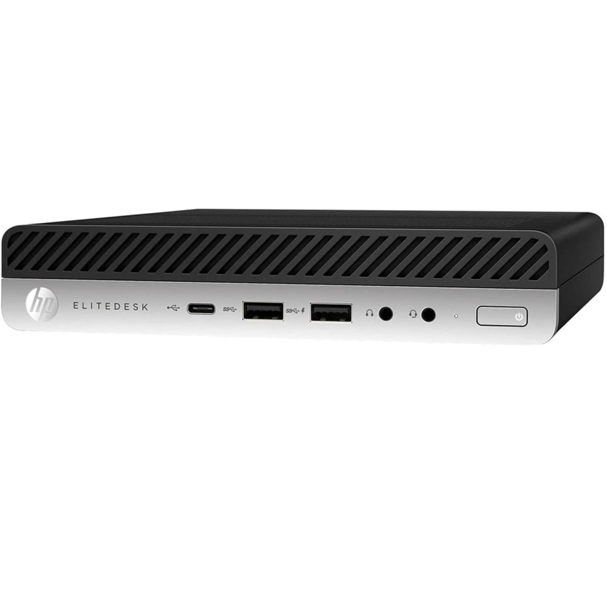 HP - MiniPC EliteDesk 800 G4 | Negro | Intel Core i5‑8400T | 16 GB DDR4 | 240 GB SSD | Windows 11 Pro (Reacondicionado) (Sin Periféricos)