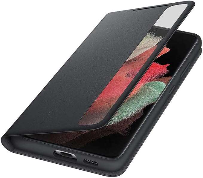 Capa Protetora Samsung Galaxy S21 Ultra Smart Clear View Preto c/ S Pen  EF-ZG99PCBEGWW | Amazon.com.br