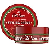 Old Spice, Hair Styling Crème for Men LowMedium HoldLow Shine 2.22 Each Twin Pack NEW Formula, 4.44...