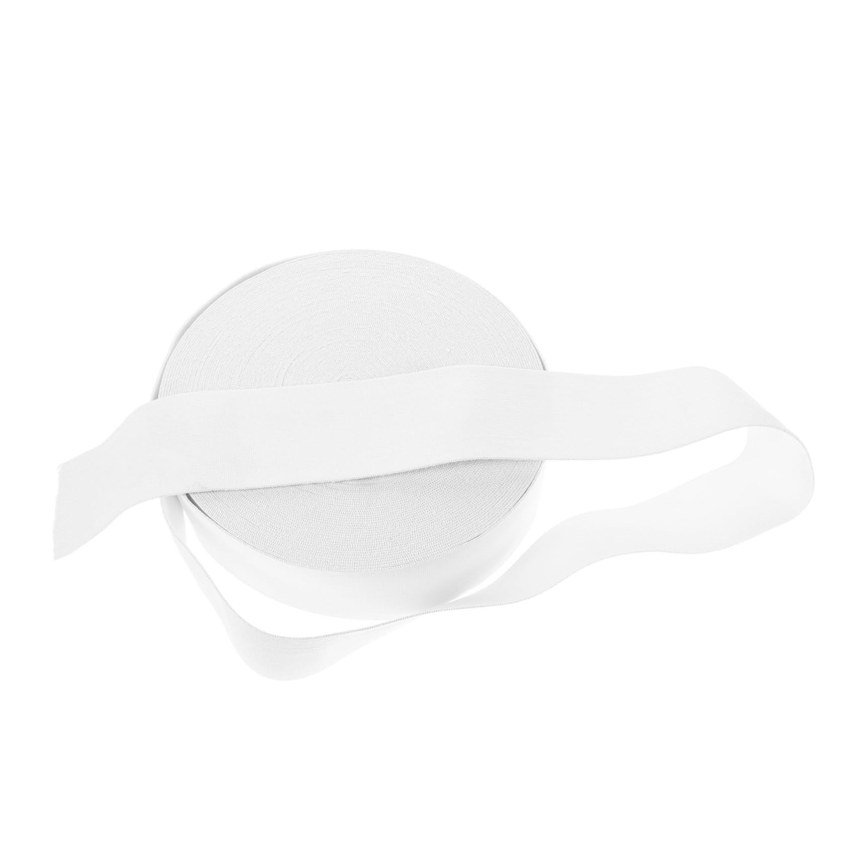 Bande élastique blanche couture pour réparer ceintures vêtements lâches