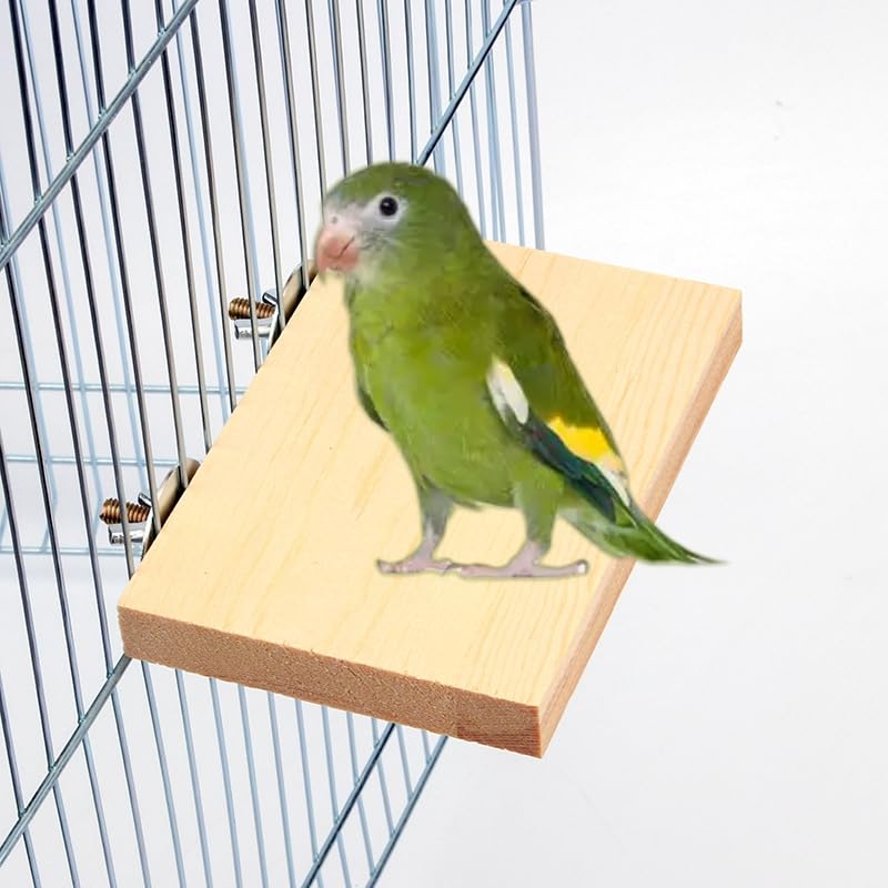 Amazon | MUYYIKA 鳥 止まり木 止まり台 木製 コーナー インコ