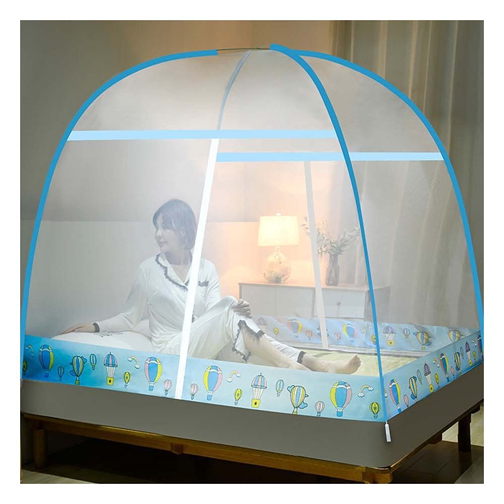 GTHTUHFD Pop Up Mosquito Net, Portable Tent Travel Three Door Zipper Bed Net, Easy Installation And Fine Mesh, Perfect For Bedroom Outdoor,6,200 * 220Cm,2-180 * 220cm