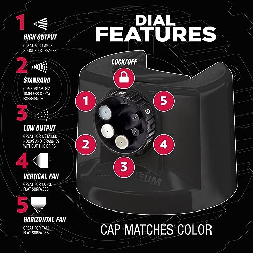 Image of Rust-Oleum 2X Automotive Enamel 5-in-1 Spray Paint, Semi-Gloss Black