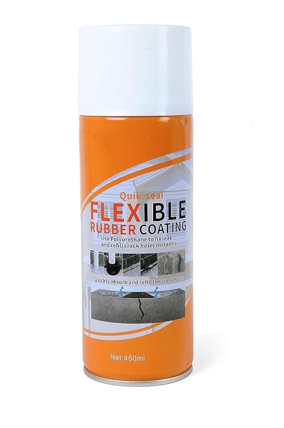 VIANJA Leak Proof Spray Leakage Repair Waterproof Spray for Leakage Roof Waterproof Sealant Spray Rubber Paint for Water Leakage Spray Waterproof Leak Filler Spray (WHITE) (B0DHHB7BHL) Amazon Price History, Amazon Price Tracker