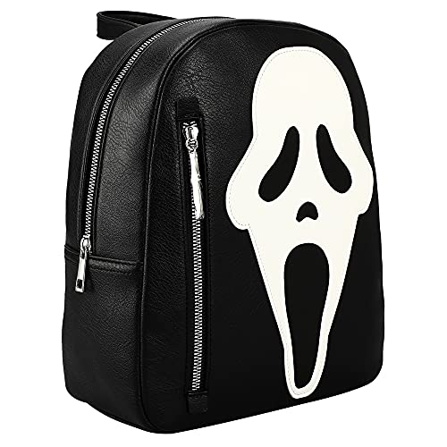Glow In The Dark Scream Ghost Face Horror Movie Character Black Mini Backpack #TOP2