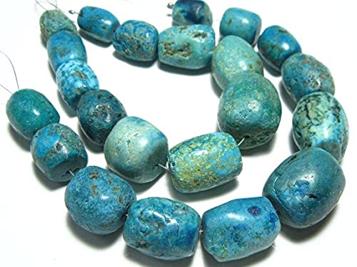 Perles turquoise en magnésite pour bijoux bohèmes faits main - 2