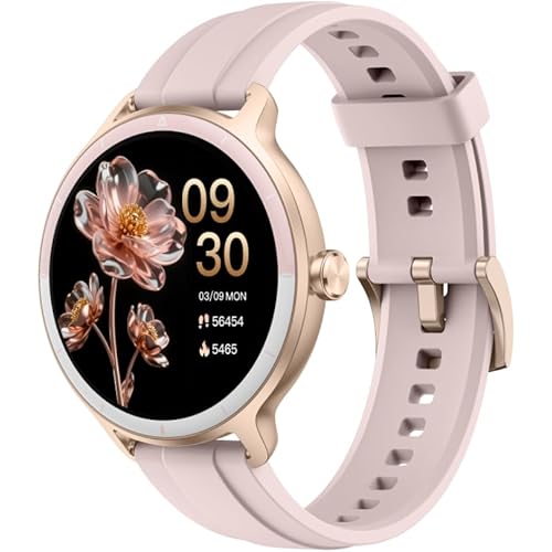 YMZ Smart Watch for Men Women, 1.27" HD Touchscreen Fitness Tracker, Bluetooth Calling, 100+ Sports Modes, Sleep Monitor, IP68 Waterproof, Compatible with Android & iPhones