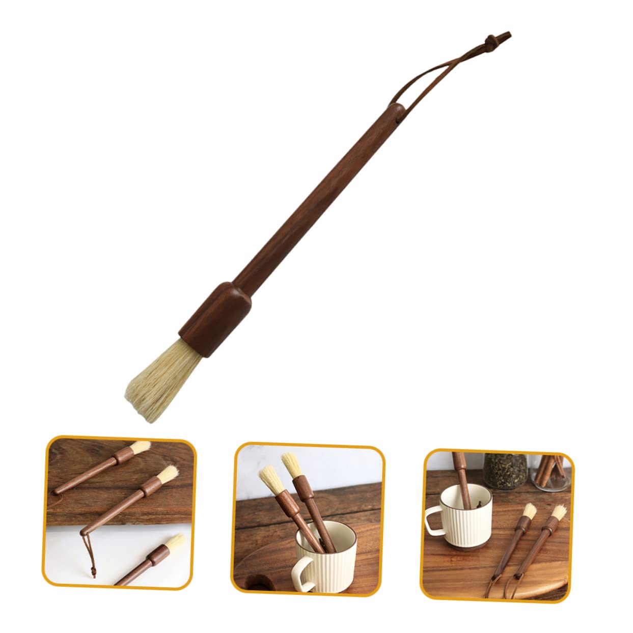 Amosfun 4 Piezas Cepillo De Limpieza Para Cafeteras Cepillo De Limpieza De Café En Polvo Cafetera Express Casera Cafetera Espresso Cepillo Para Maquina De Cafe Café Expreso Molido Nuez