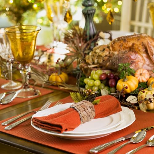 Wohiwo B09JBWKD71 Napkin Rings Set Of 12 thumb #6