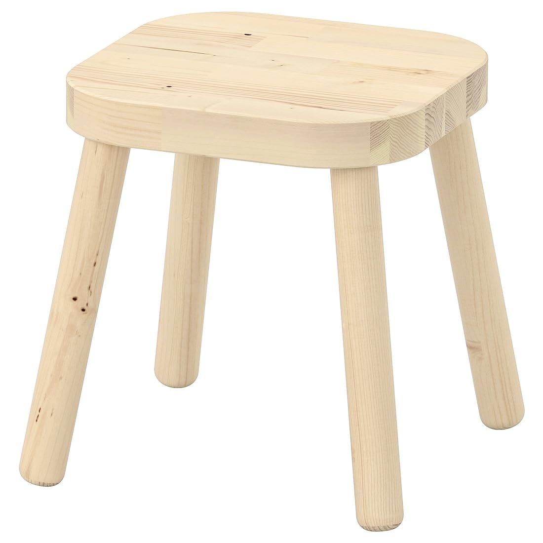 FLISAT Children's Stool – Sturdy Wooden Kids Step Stool, 24x24x28 cm, Ideal for Bathroom, Kitchen, Playroom & Learning Beige-image-12