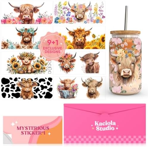 Rub-on transfer stickers zee dieren mix - 1 set