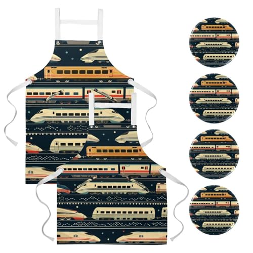 Tablier de cuisine anti-taches pour le nettoyage et le travail quotidien
