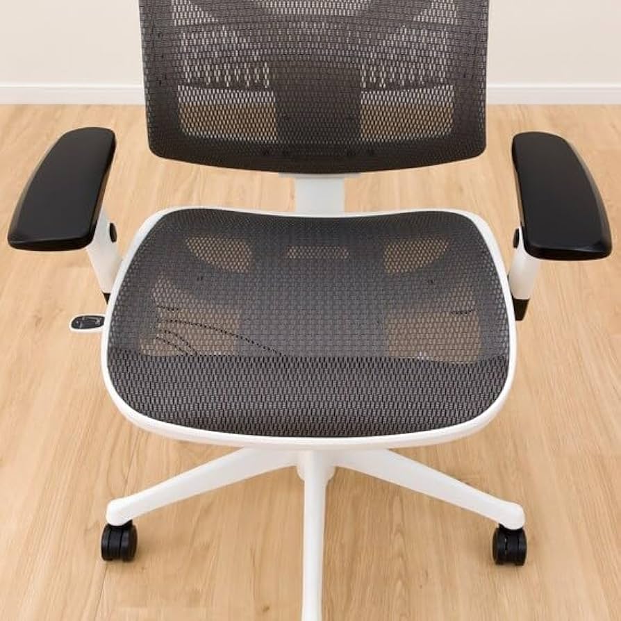 Amazon｜ニトリ(NITORI) ワークチェア ジオーネ WH/GY 6620709