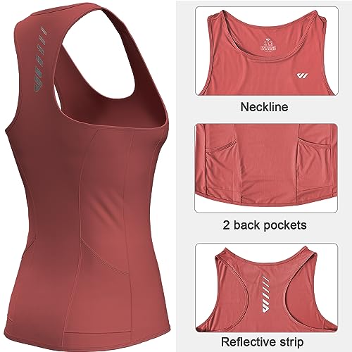 Image of Wulibike Sleeveless Cycling Jersey Women Running Shirts Vest bike top Summer Biking tank Basic Top With Pockets