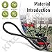 KitchenKipper 20343 Drive Belt Compatible with Earthquake 20015 Tiller Cultivator 99cc Engine 20015 25780 24734 22662 35310 35053 (12 X 728 Type 4L Tooth HA)