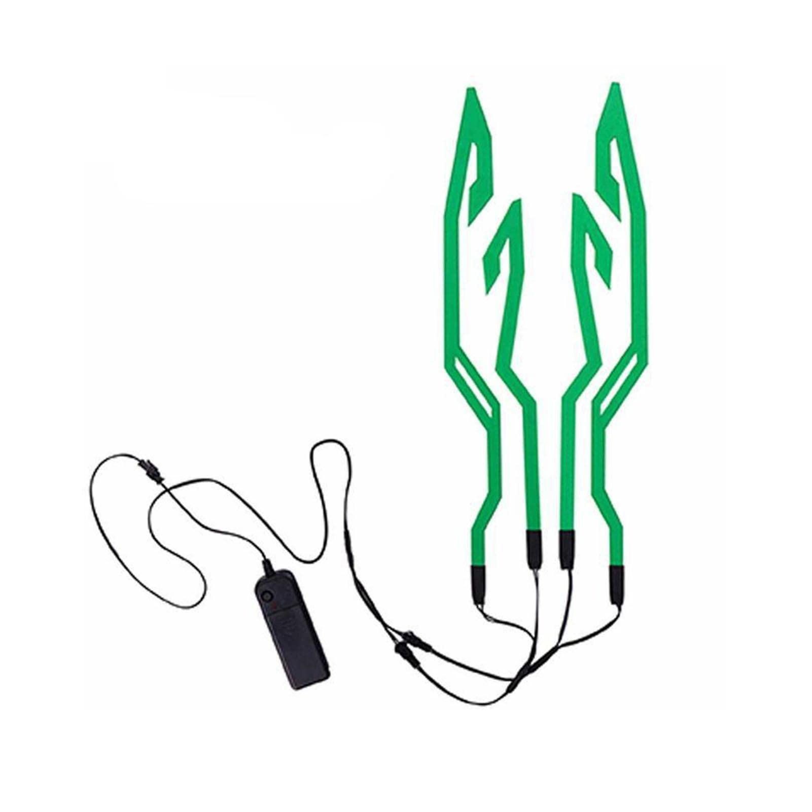 luz LED para casco moto, con 3 modos, adhesivo 3 modos, adhesivo para cascos bicicleta y motocicleta