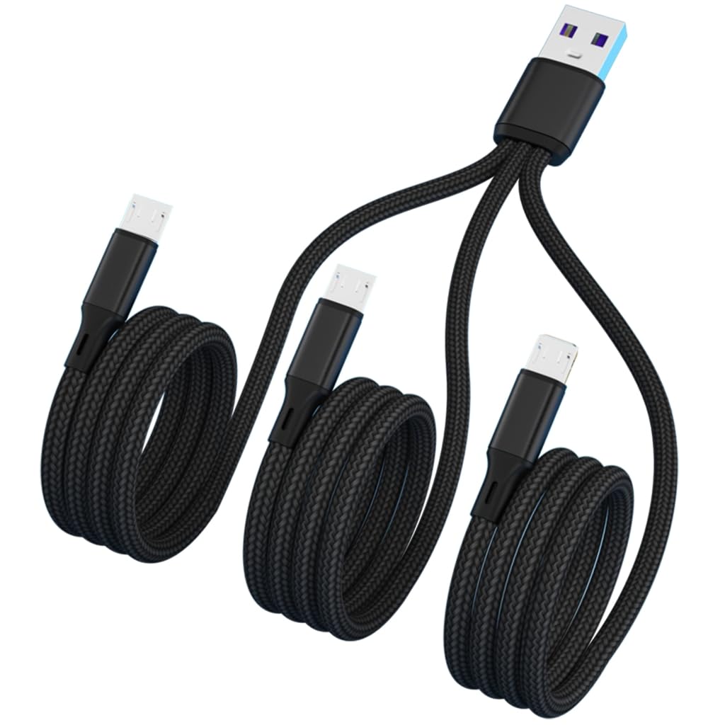 USB 2.0 typ A męski na 3 Micro USB męski kabel do ładowania kabel zasilający