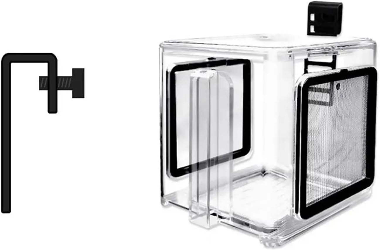 Acrylic Aquarium Fish Tank Breeder Box – Detachable Isolation Box for Ornamental Fish Breeding and Spawning