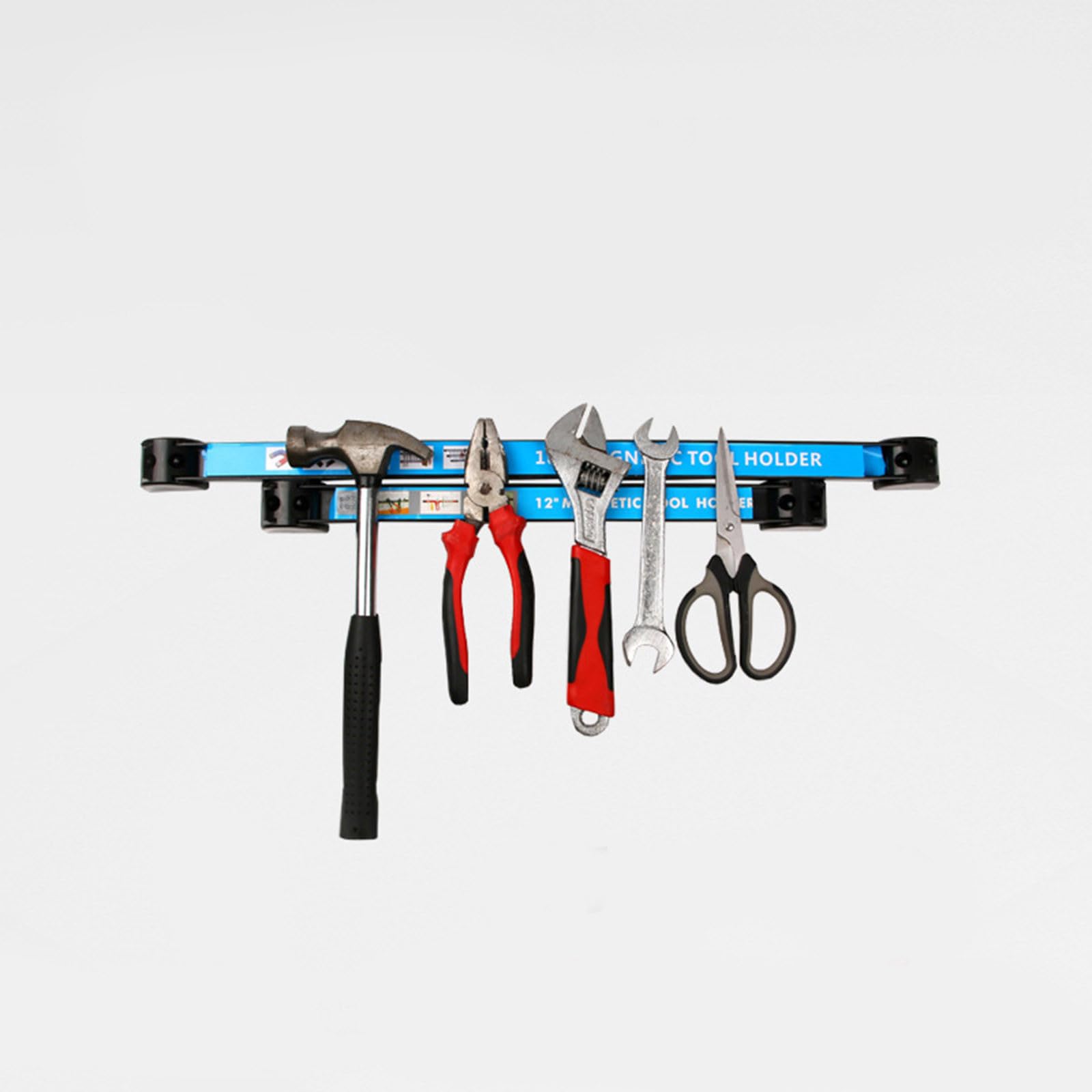 Rechabite Magnetic Tool Holder Strips – Set Of 6 (12", 18", 24"), Blue, Holds Up To 22 Lbs Each